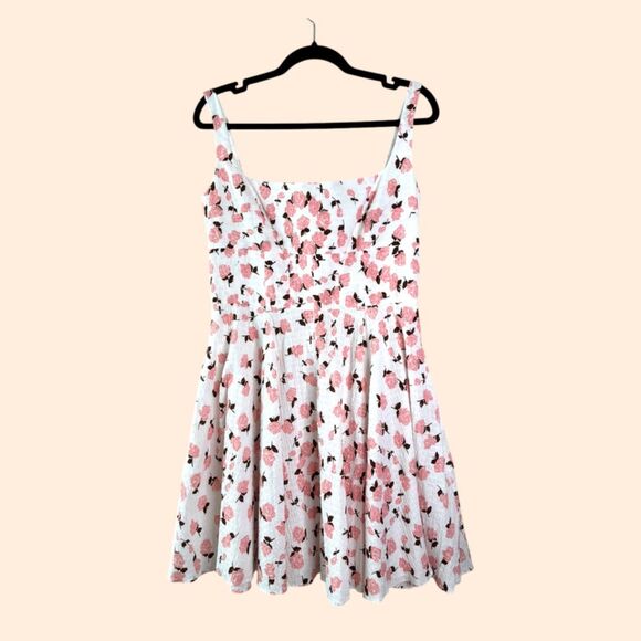 Emilia Wickstead Mona Floral Mini Dress - Picture 2 of 9